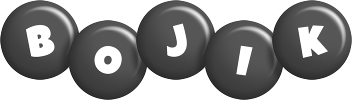 Bojik candy-black logo