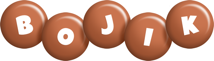 Bojik candy-brown logo