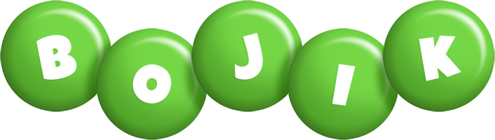 Bojik candy-green logo