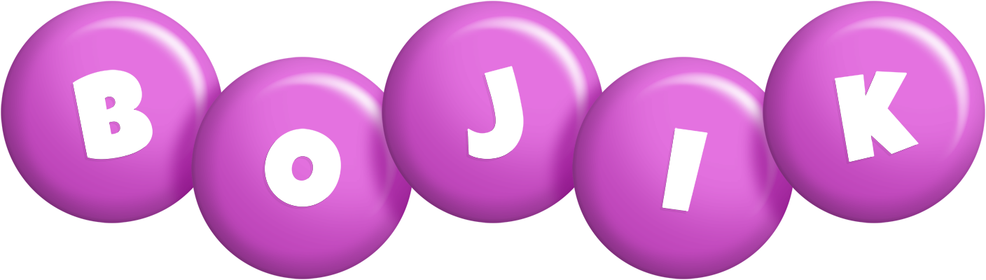 Bojik candy-purple logo