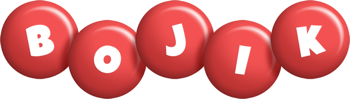 Bojik candy-red logo