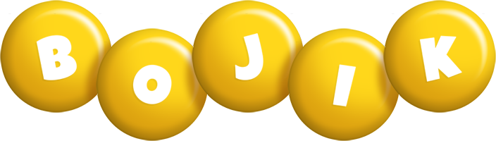 Bojik candy-yellow logo