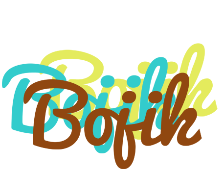 Bojik cupcake logo