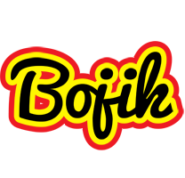 Bojik flaming logo