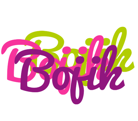 Bojik flowers logo