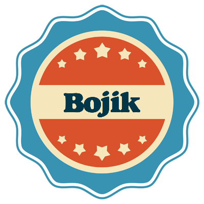 Bojik labels logo
