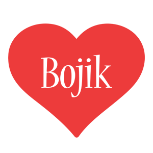 Bojik love logo