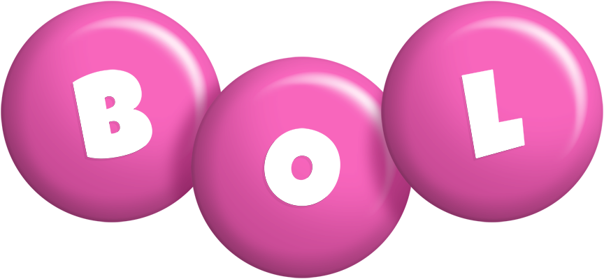 Bol candy-pink logo