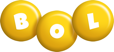 Bol candy-yellow logo