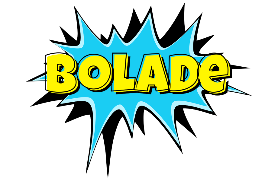 Bolade amazing logo