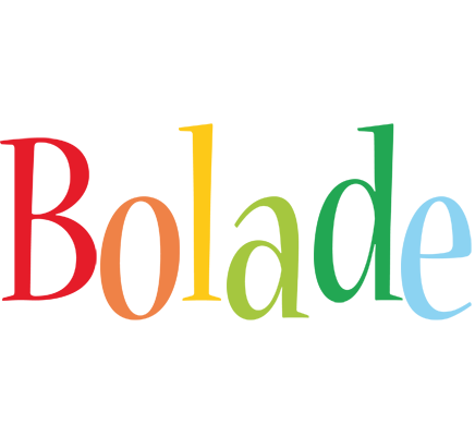 Bolade birthday logo