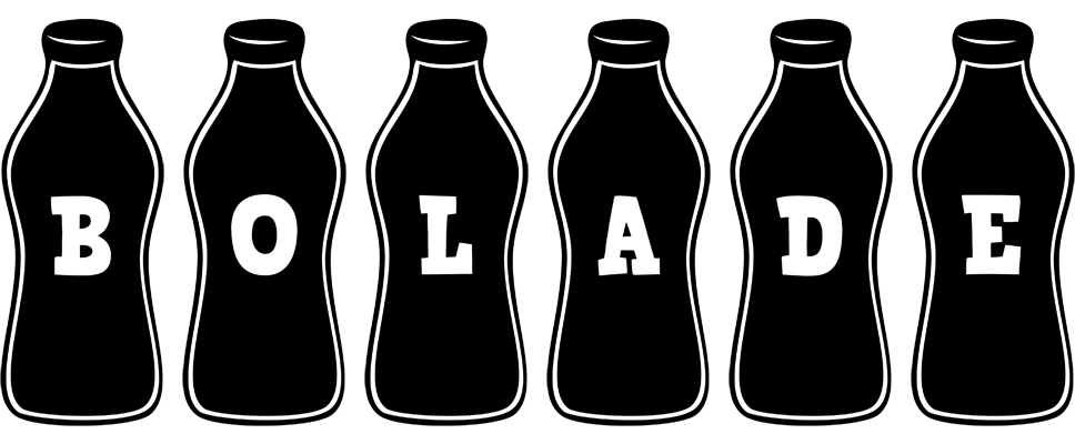 Bolade bottle logo