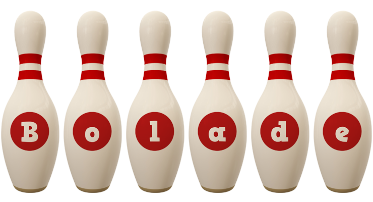 Bolade bowling-pin logo