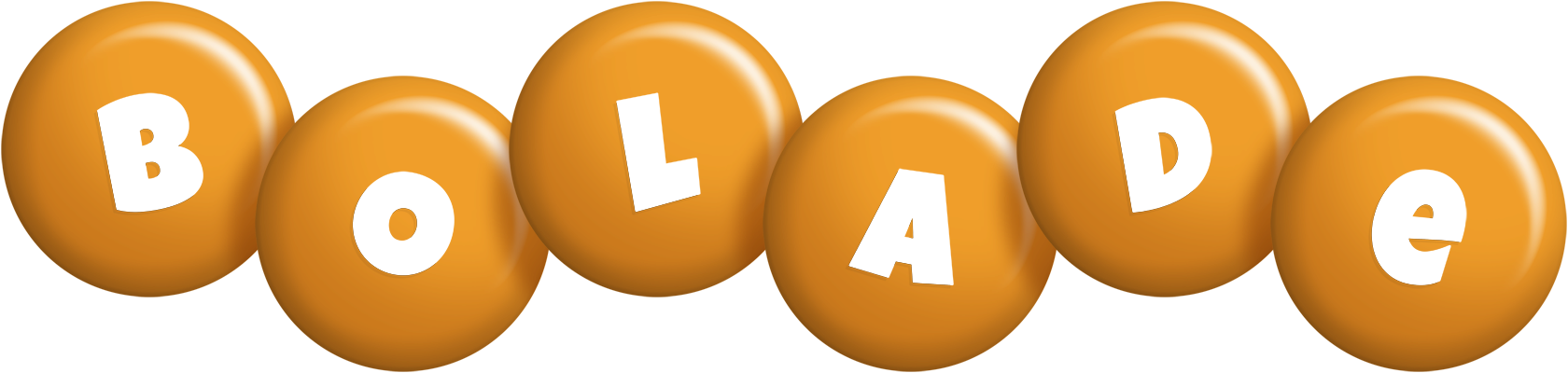 Bolade candy-orange logo