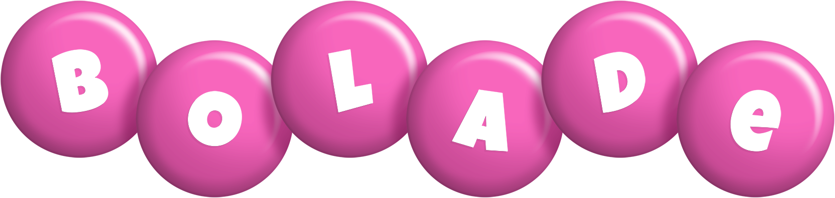 Bolade candy-pink logo