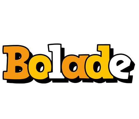 Bolade cartoon logo