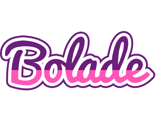 Bolade cheerful logo