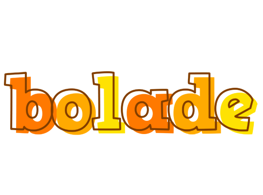 Bolade desert logo