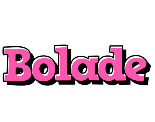 Bolade girlish logo