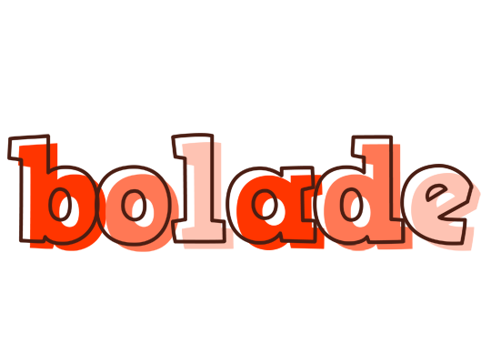 Bolade paint logo