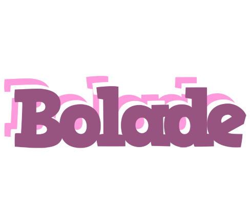 Bolade relaxing logo