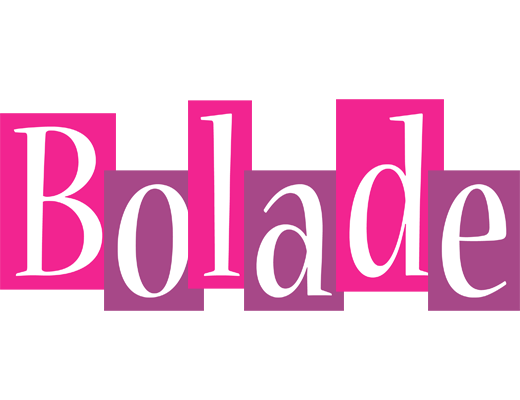 Bolade whine logo