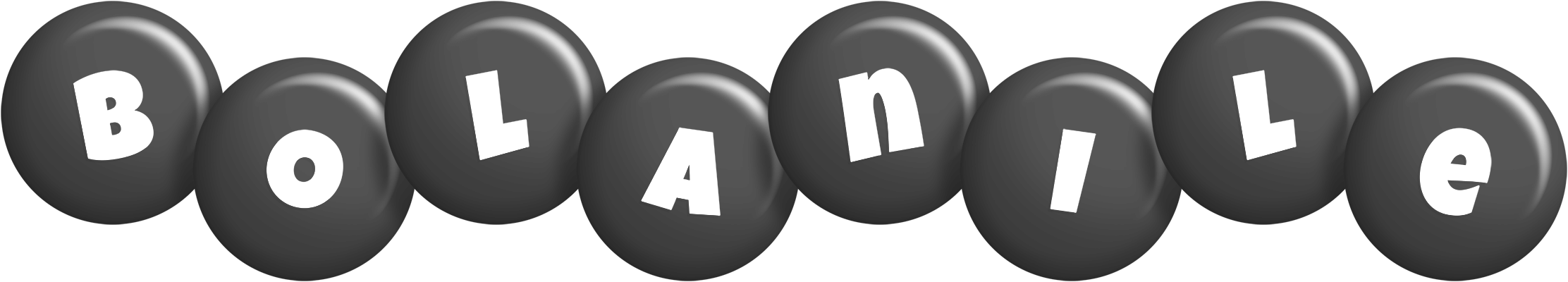 Bolanile candy-black logo