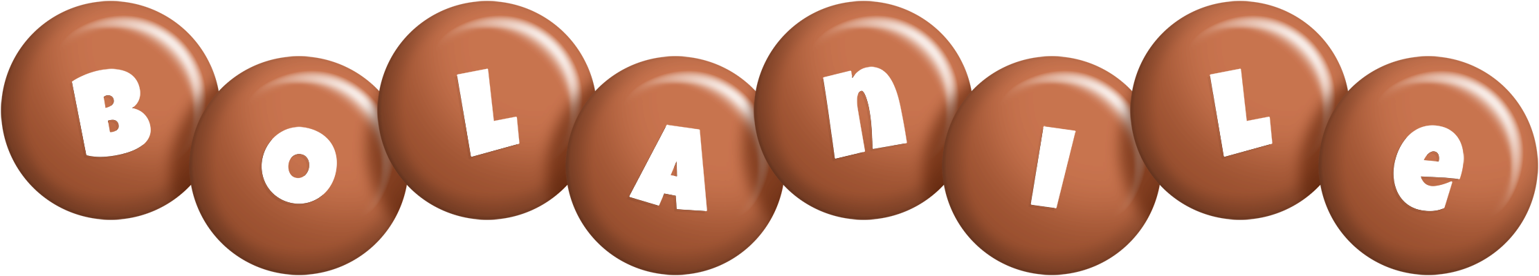 Bolanile candy-brown logo