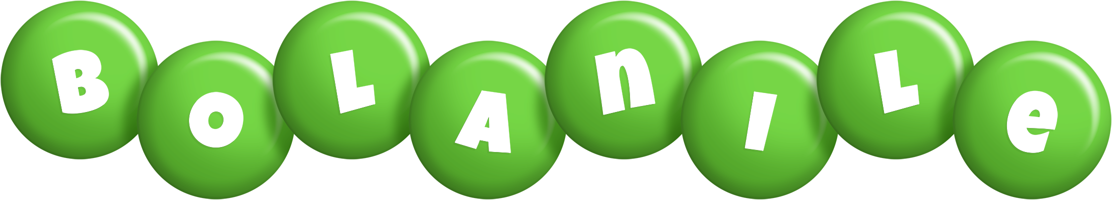 Bolanile candy-green logo