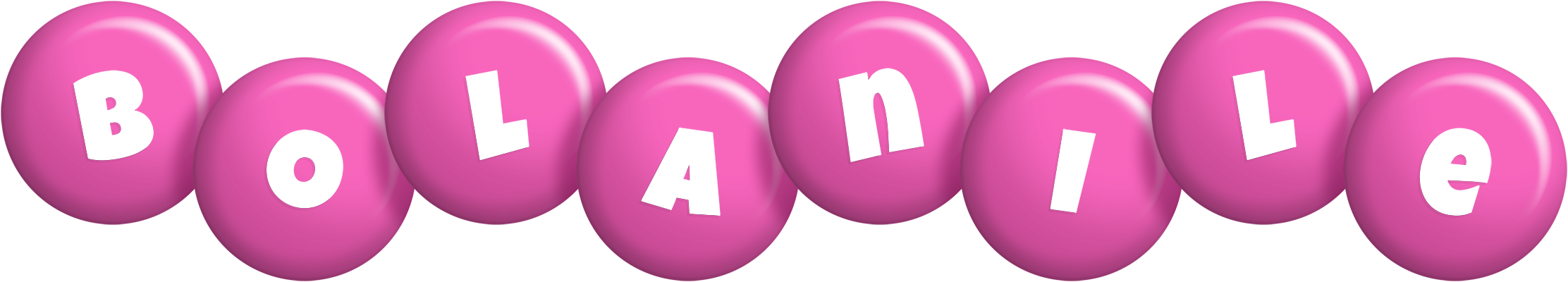 Bolanile candy-pink logo