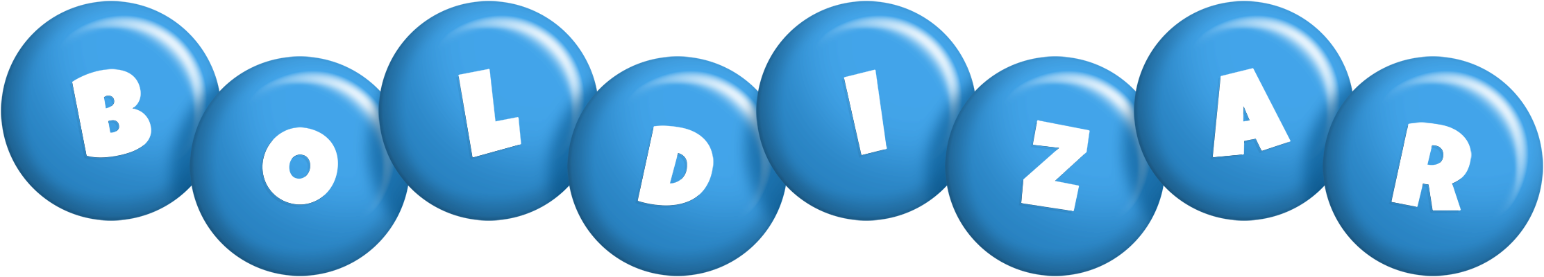 Boldizar candy-blue logo