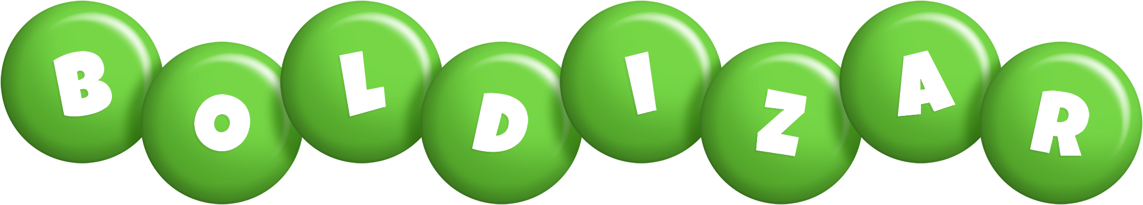 Boldizar candy-green logo