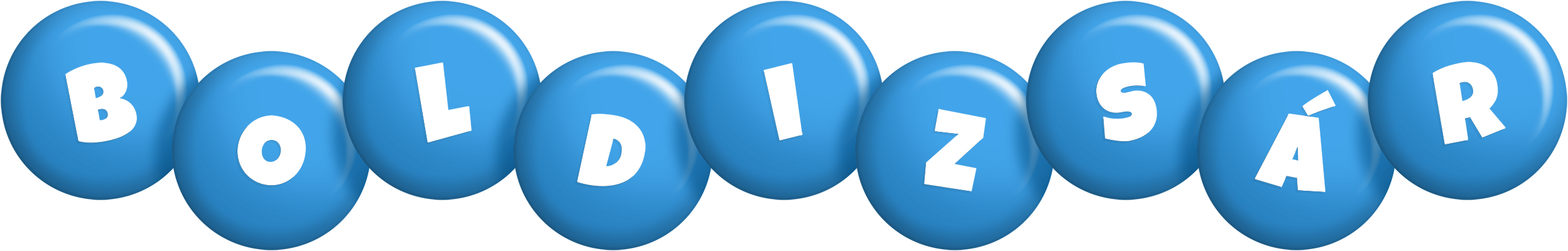 Boldizsár candy-blue logo