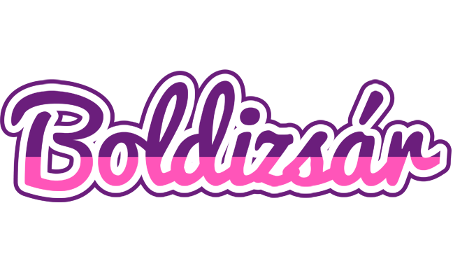 Boldizsár cheerful logo