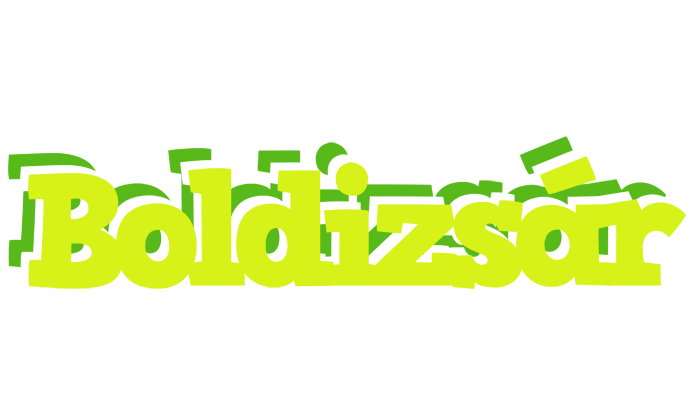 Boldizsár citrus logo