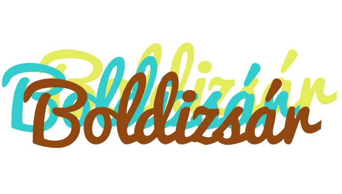 Boldizsár cupcake logo
