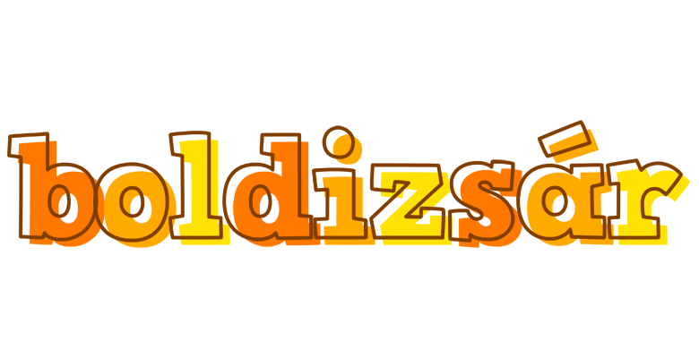 Boldizsár desert logo