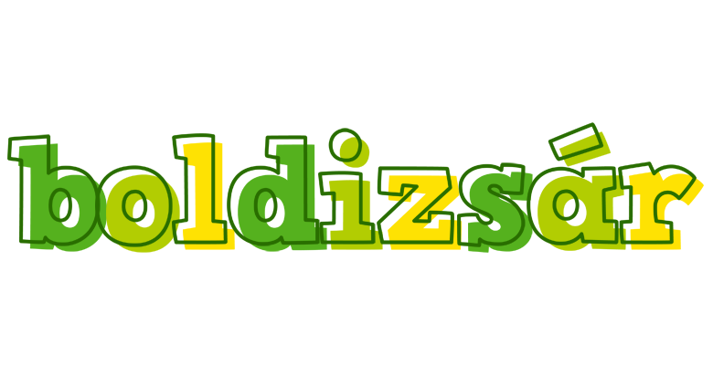 Boldizsár juice logo