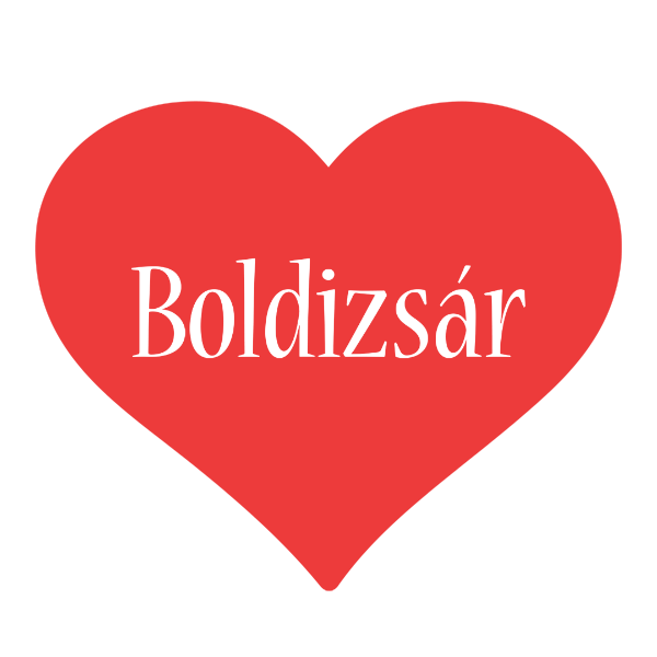 Boldizsár love logo