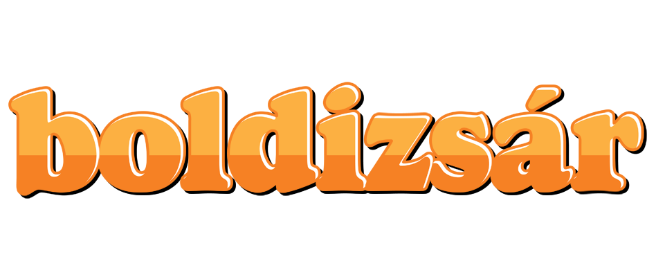 Boldizsár orange logo