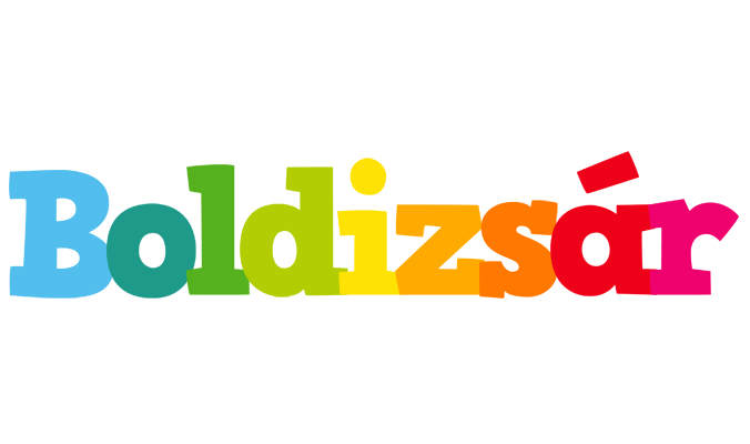 Boldizsár rainbows logo