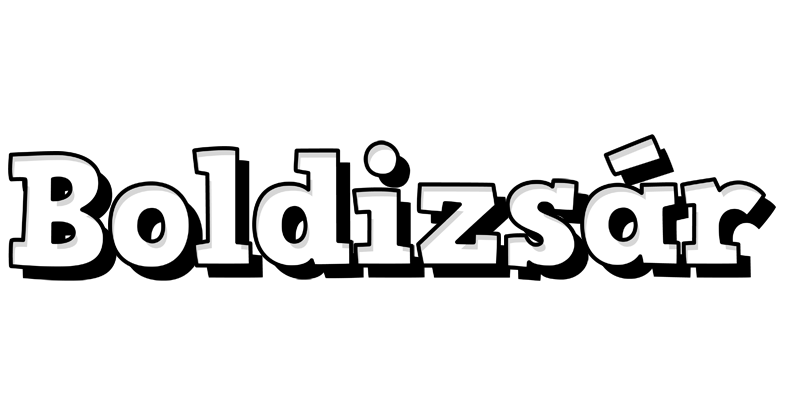 Boldizsár snowing logo