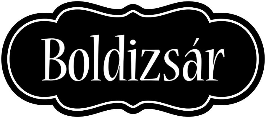 Boldizsár welcome logo