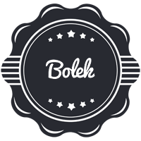 Bolek badge logo