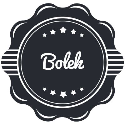 Bolek badge logo