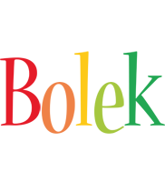 Bolek birthday logo