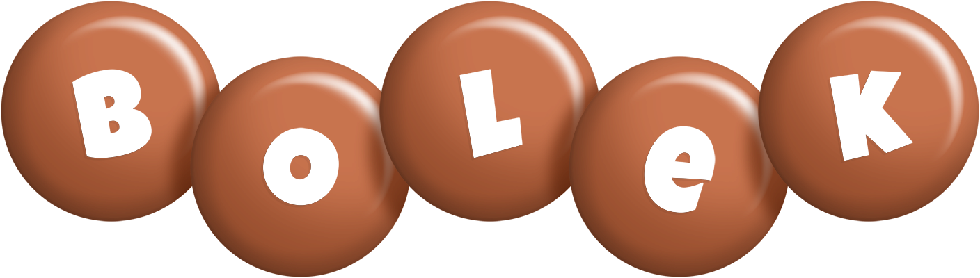 Bolek candy-brown logo