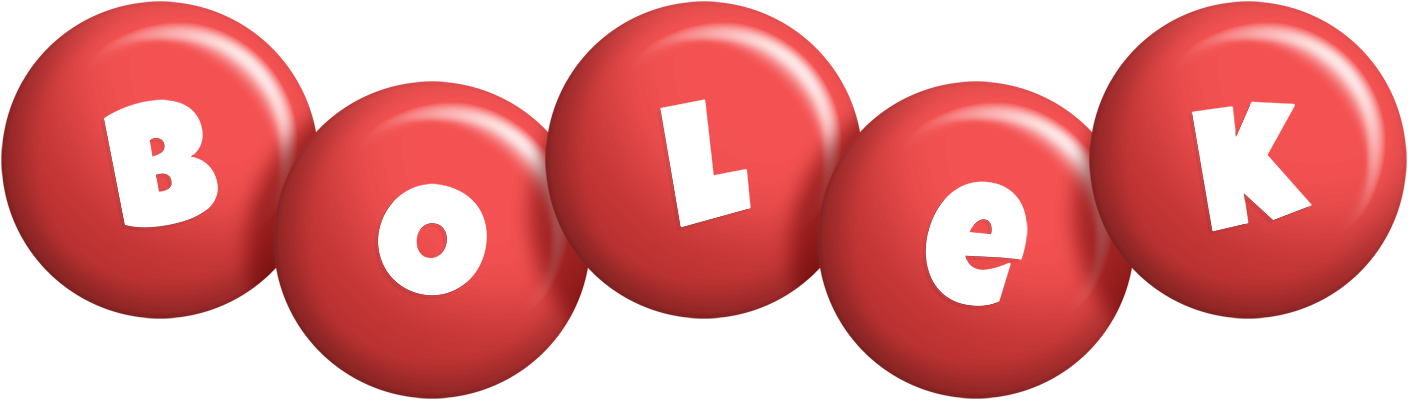 Bolek candy-red logo