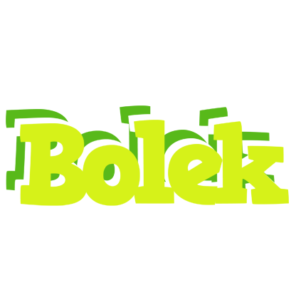 Bolek citrus logo