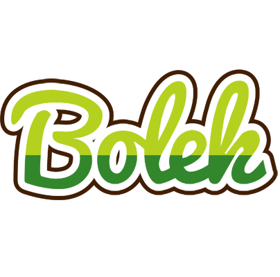 Bolek golfing logo